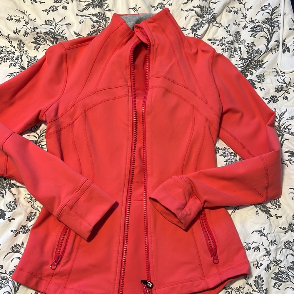 Pink Lululemon Define Jacket